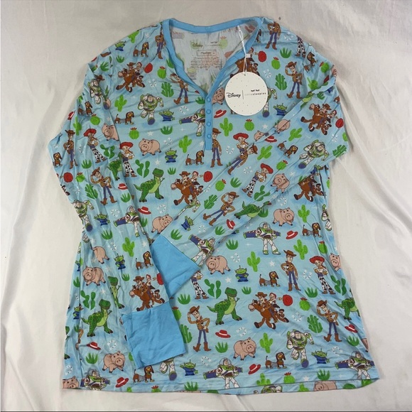 Little Sleepies Toy Story Womens Top M - Picture 2 of 4